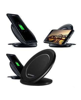 Qi Wireless Fast Charger Charging Pad Stand Dock for Samsung Galaxy Note 8 S8 S7