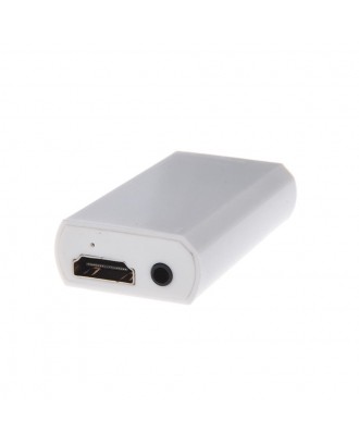 Wii to HDMI Converter 480P 3.5mm Audio Converter Adapter Box Wii-link