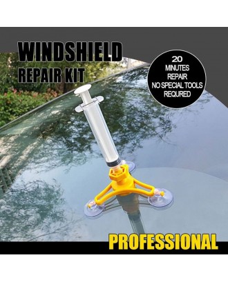 Car Auto DIY Windshield Windscreen Instrument Repair Kit Glass Repair Tool Glass